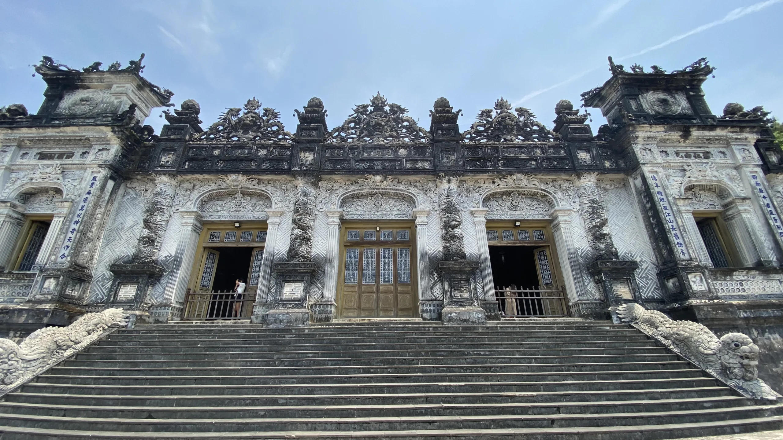 Mausoleum of Emperor Khai Dinh in Hue, Vietnam