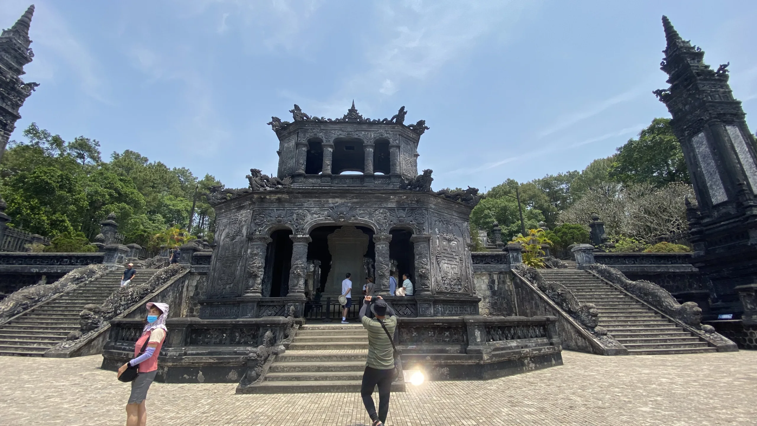 Mausoleum of Emperor Khai Dinh in Hue, Vietnam