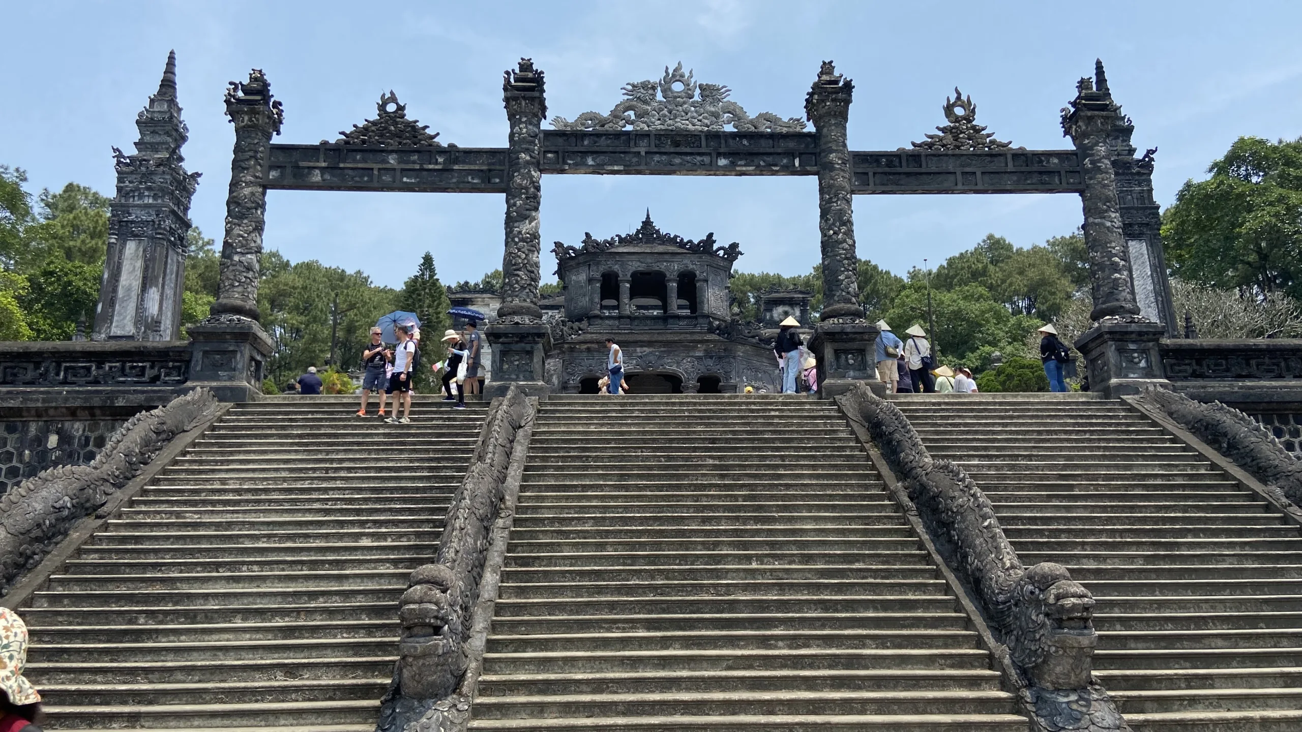 Mausoleum of Emperor Khai Dinh in Hue, Vietnam